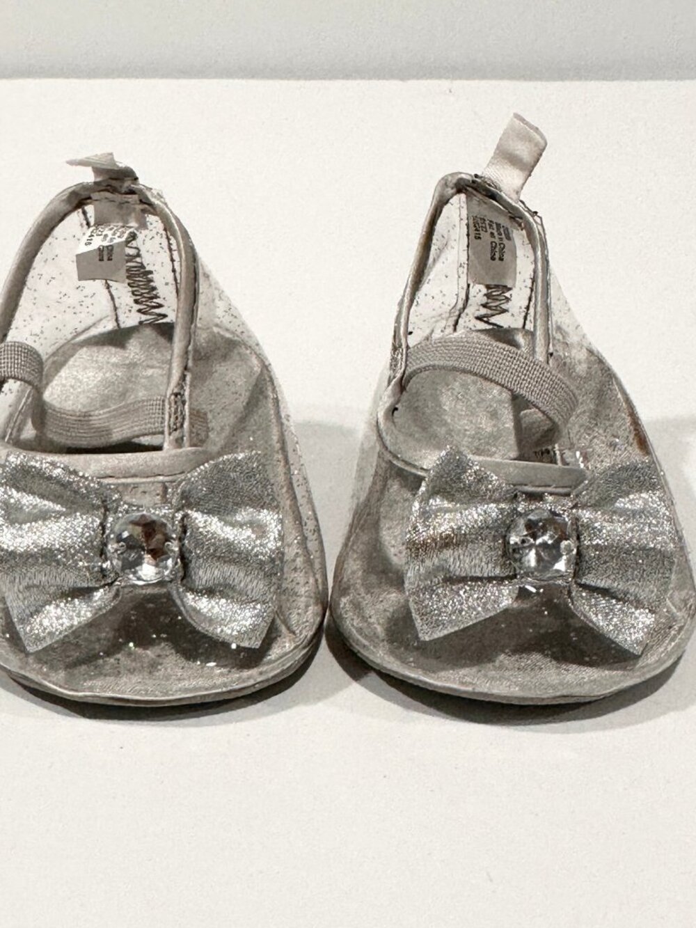 Build-A-Bear Clear Sparkle "Cinderella" High Heels Shoes